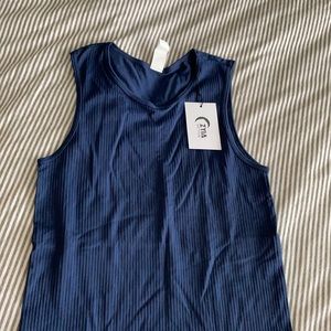 Zyia Navy Blue Tank Top